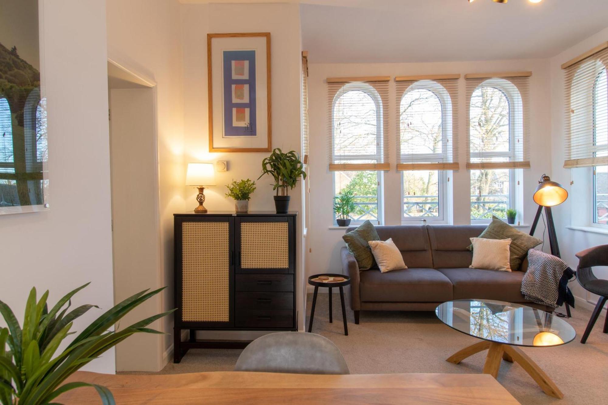 Crescent House Apartments Telford Rum bild